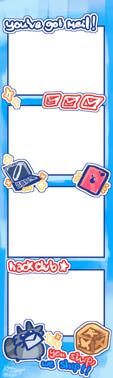 ysws frame! dont we all love free stuff?